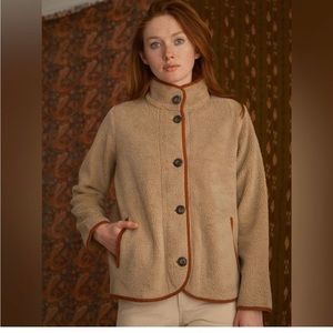Mollusk Fleece Button Up Jacket